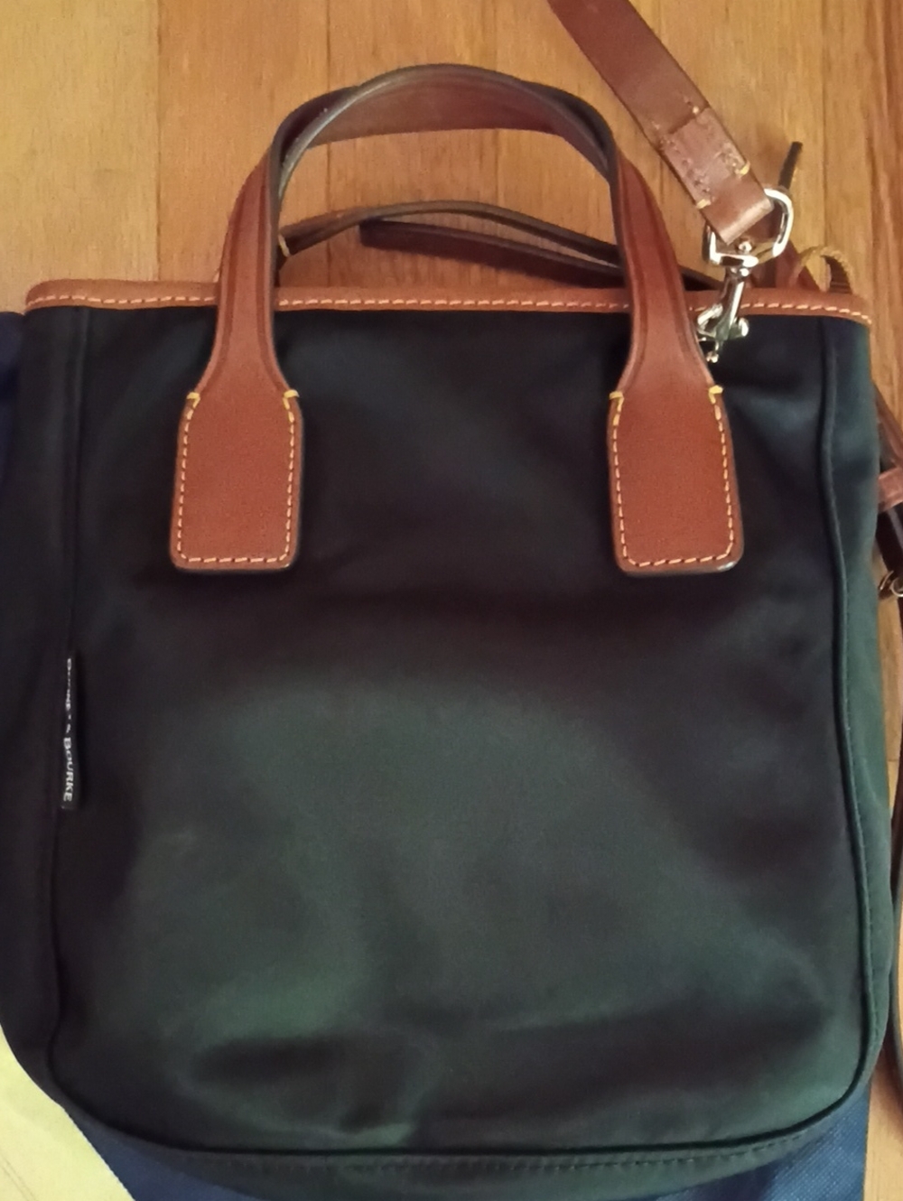 Dooney And Bourke Nylon Small Handle Tote - Picture 2 of 9